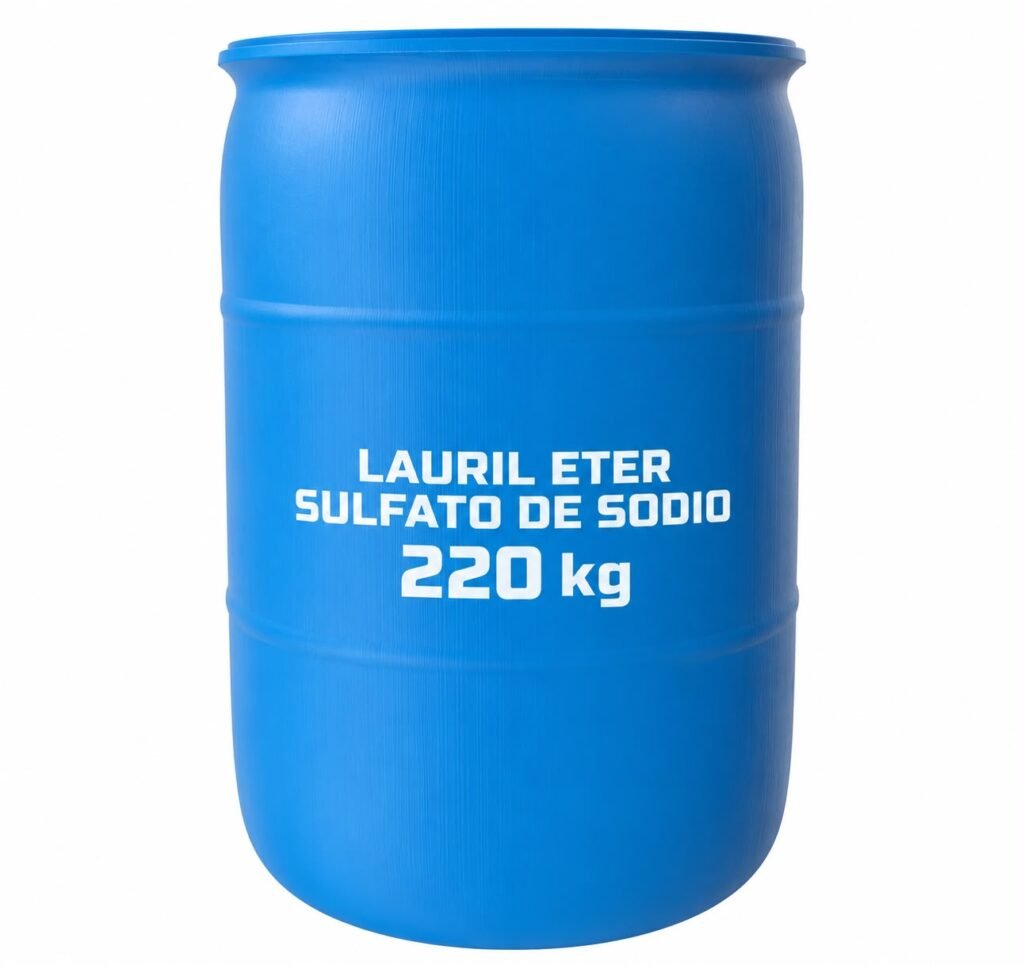 Lauril eter sulfato de sodio 28%